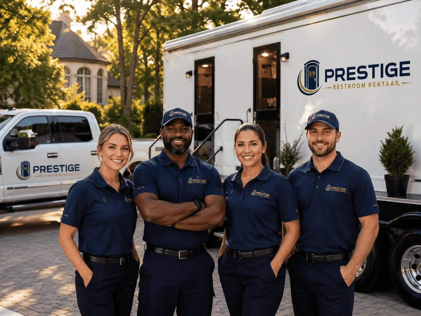 Trusted Luxury Portable Restrooms company in Albert, OK